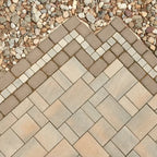 Techo-Bloc Eva Pavers – Champlain Grey, Slate Finish