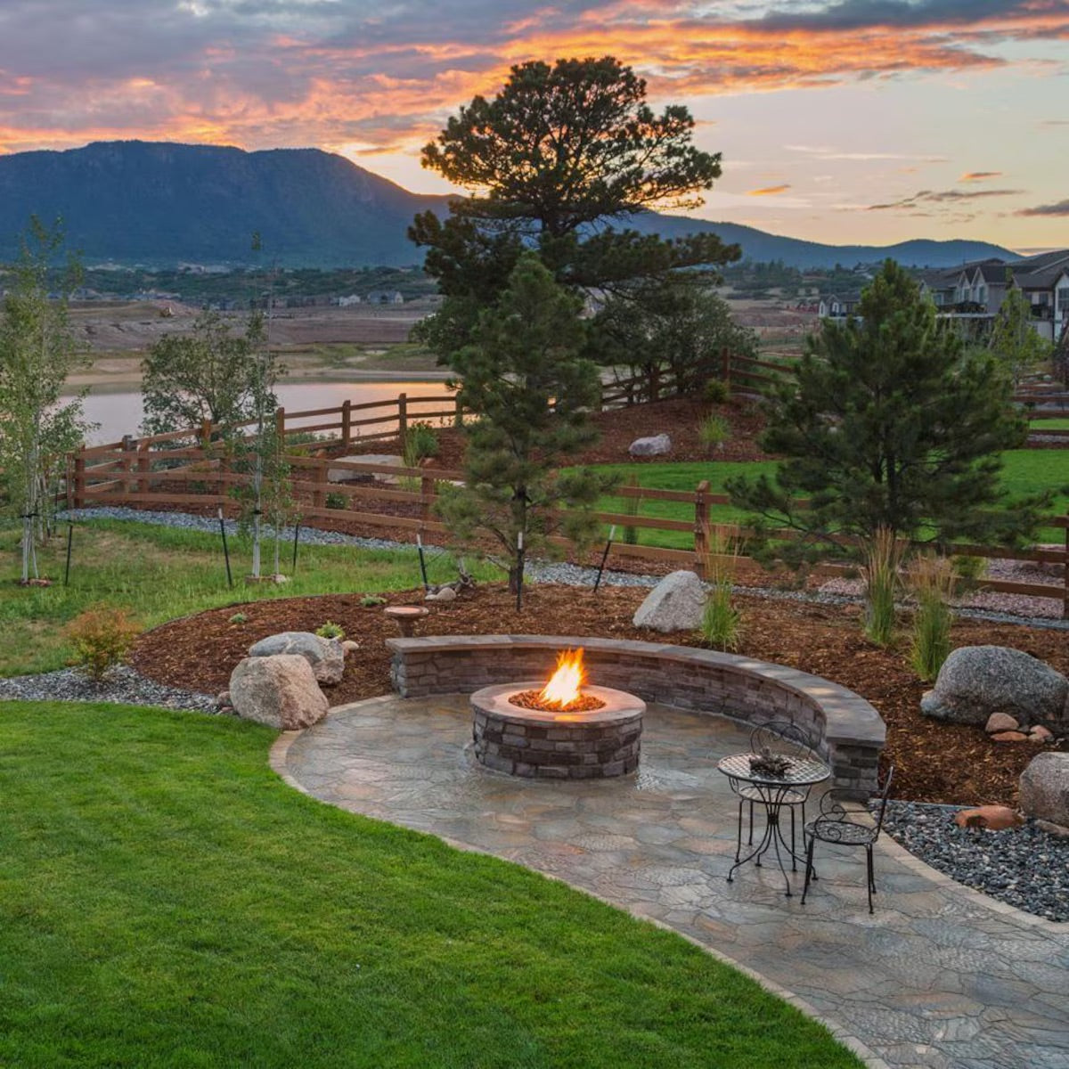 Warming Trends 54" Ready-to-Finish Fire Pit Kit