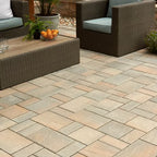 Techo-Bloc Eva Pavers – Champlain Grey, Slate Finish