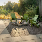 Techo-Bloc Antika Smooth pavers - Onyx Black (60mm), 87 sqft/pallet