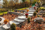 Techo-Bloc Maya Step, Slate - Rock Garden Brown