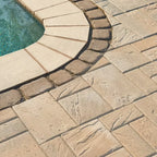 Techo-Bloc Eva Pavers – Champlain Grey, Slate Finish