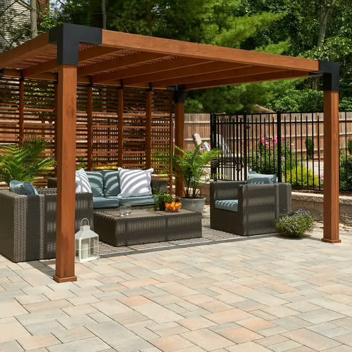 Techo-Bloc Eva Pavers – Champlain Grey, Slate Finish