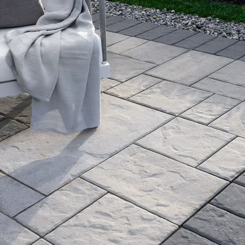 Techo-Bloc BLU 60 Slate Slabs – Onyx Black (6x13, 60mm)