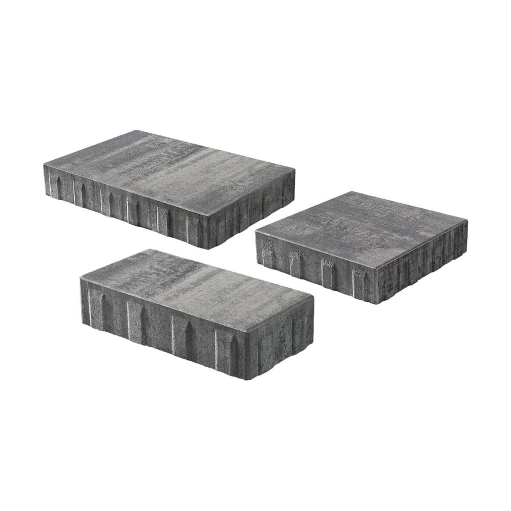 Unilock Treo Smooth Permeable Paver - Steel Mountain - Clark & Co. Hardscape Supply