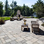 Techo-Bloc Eva Pavers – Champlain Grey, Slate Finish