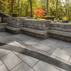 Techo-Bloc Antika Smooth pavers - Onyx Black (60mm), 87 sqft/pallet
