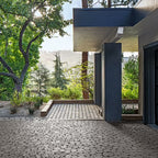 Techo-Bloc Antika Smooth pavers - Onyx Black (60mm), 87 sqft/pallet