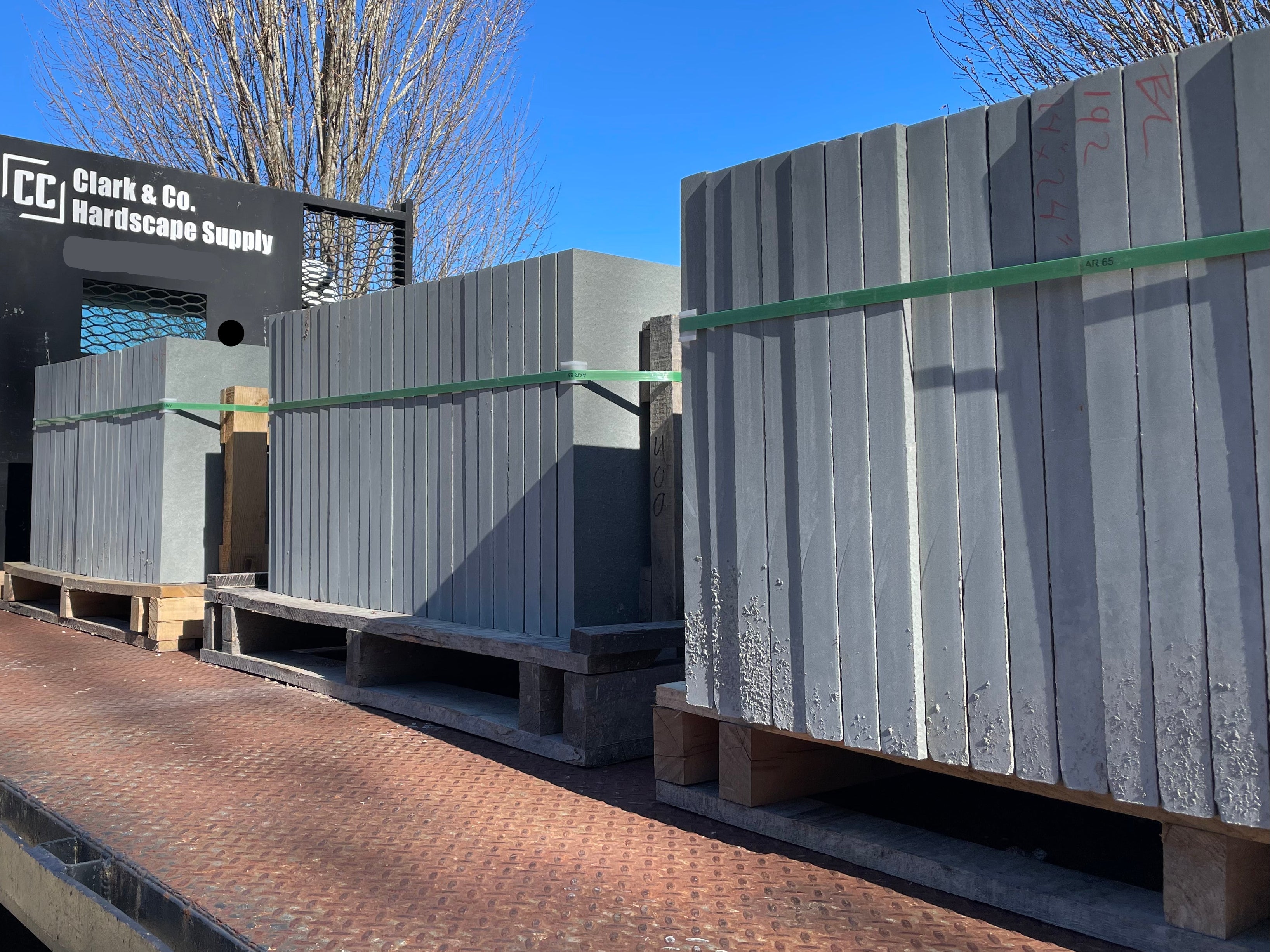 Custom Blue Thermal Single Size Pallet