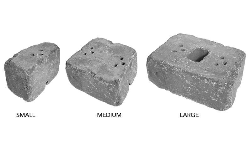 Keystone Stonegate 3pc Wall - Old World Graphite Blend - Clark & Co. Hardscape Supply