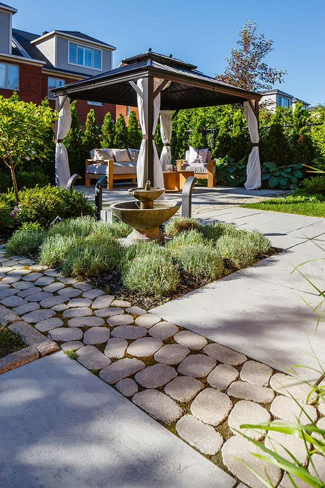 Techo-Bloc Antika Smooth Pavers – Chestnut Brown - Clark & Co. Hardscape Supply