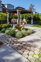 Techo-Bloc Antika Smooth Pavers – Chestnut Brown - Clark & Co. Hardscape Supply