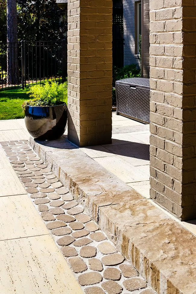 Techo-Bloc Antika Smooth Pavers – Chestnut Brown - Clark & Co. Hardscape Supply