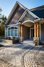 Techo-Bloc Antika Smooth Pavers – Chestnut Brown - Clark & Co. Hardscape Supply