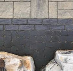 Techo-Bloc Antika Smooth pavers - Onyx Black (60mm), 87 sqft/pallet - Clark & Co. Hardscape Supply