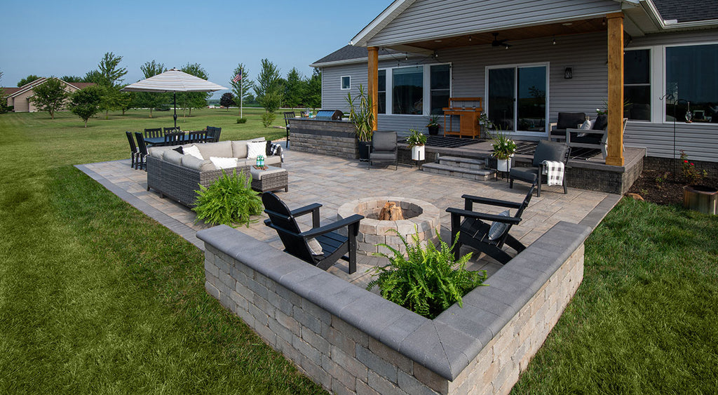 Unilock Beacon Hill Flagstone - Fossil - Clark & Co. Hardscape Supply