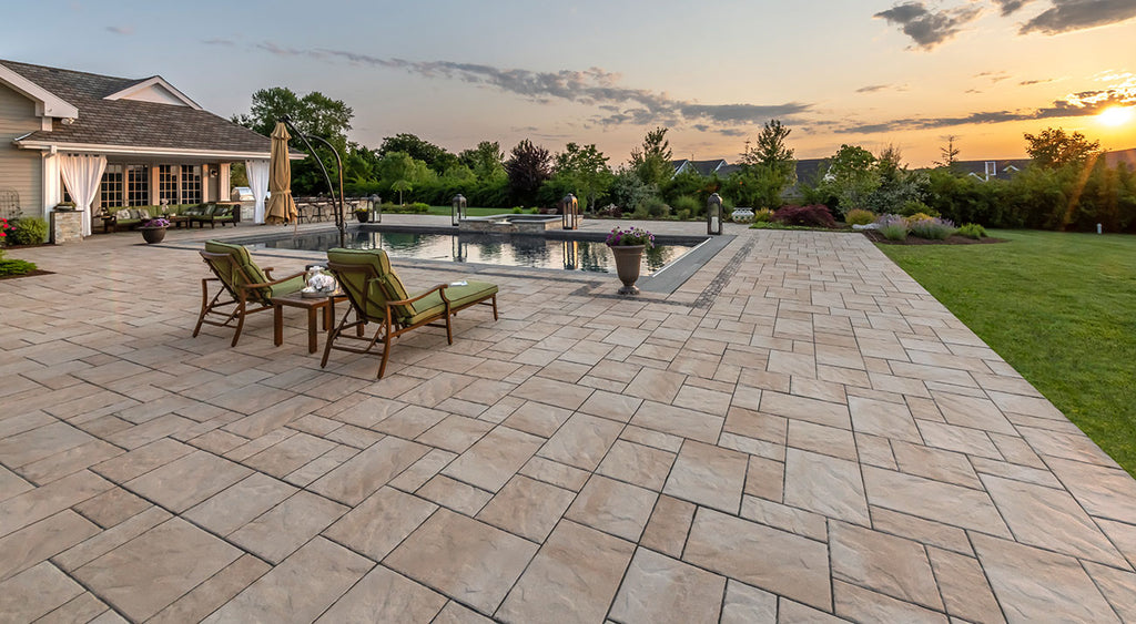 Unilock Beacon Hill Flagstone - Tuscany - Clark & Co. Hardscape Supply