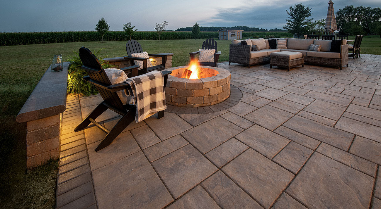 Unilock Beacon Hill Flagstone - Tuscany