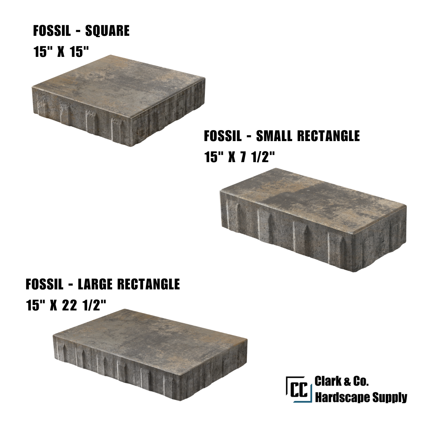 Unilock Beacon Hill Smooth Paver – Fossil (Random Bundle)