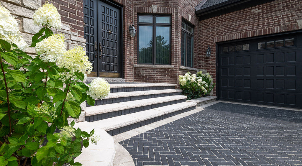 Unilock Copthorne Paver - Basalt - Clark & Co. Hardscape Supply
