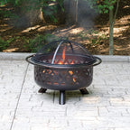 Endless Summer Oil Rubbed Bronze Lattice Fire Pit