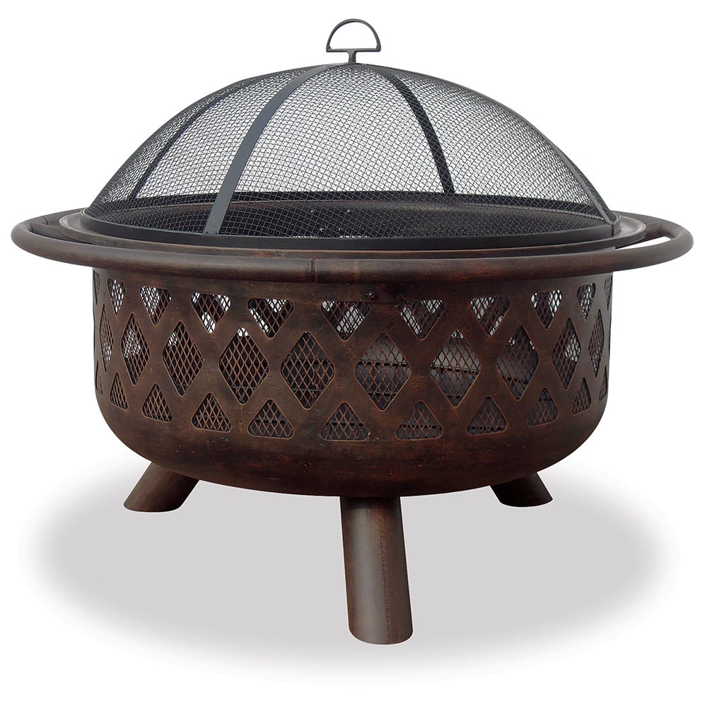 Endless Summer Oil Rubbed Bronze Lattice Fire Pit