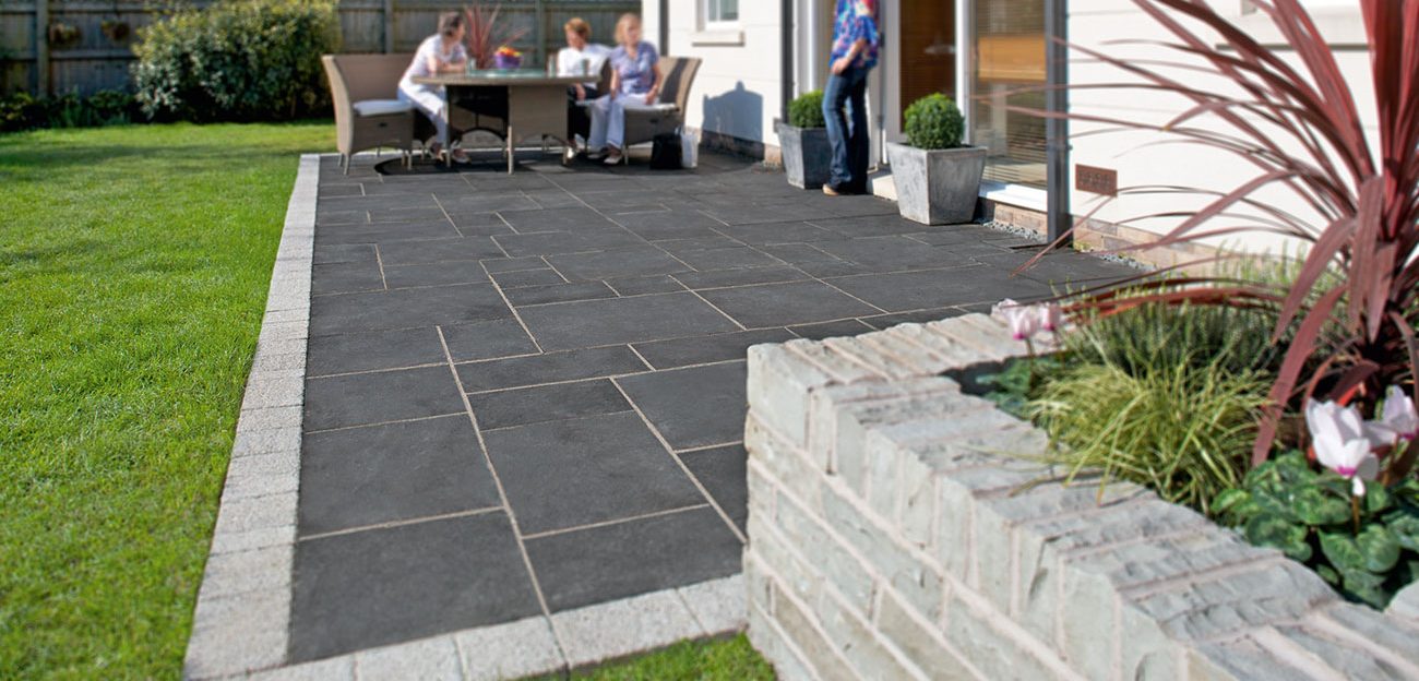 Unilock Black River Natural Stone 24″ X 24″