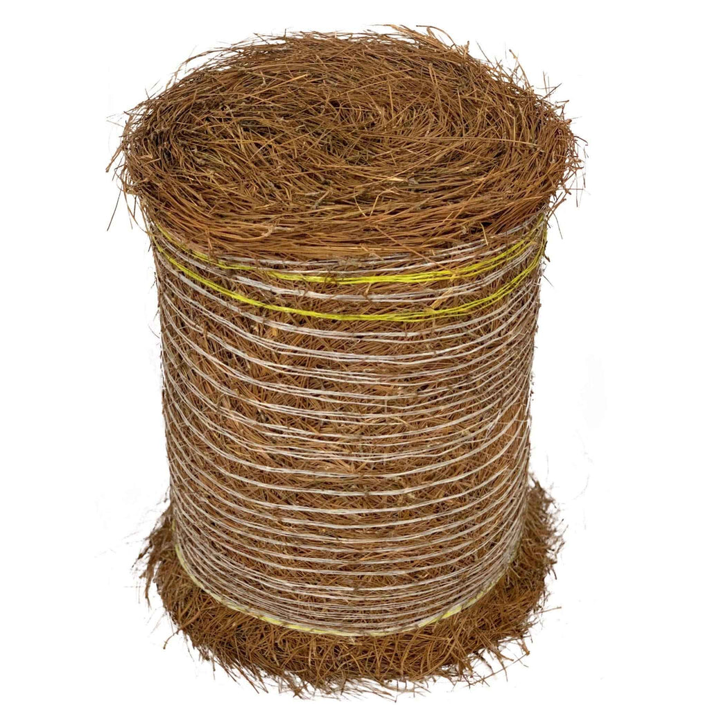Pine Straw Mulch Rolls - Clark & Co. Hardscape Supply