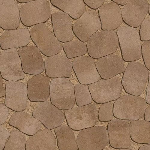 Techo-Bloc Antika Smooth Pavers – Chestnut Brown - Clark & Co. Hardscape Supply