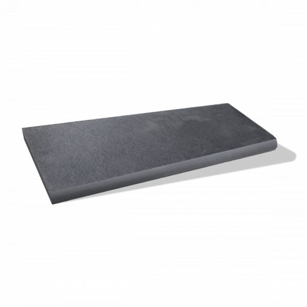 Unilock Black River Bullnose Coping - 2" x 12" x 48" - Clark & Co. Hardscape Supply