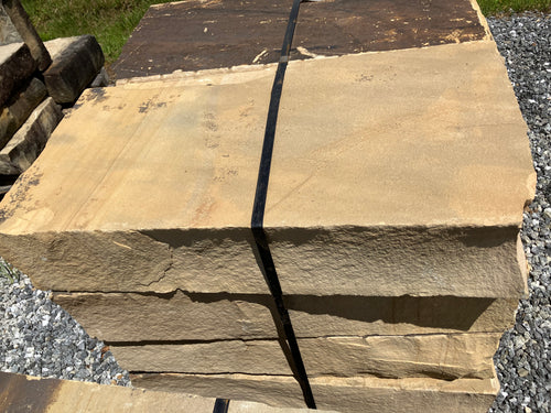Brown Stair Treads 18x36x5-6" - Clark & Co. Hardscape Supply