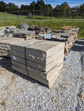 MSP Thin Gray Stair Treads - 18x48x4-5" - Clark & Co. Hardscape Supply