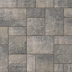 Unilock Treo Prem Mixed Bundle Pavers - Steel Mountain - Clark & Co. Hardscape Supply