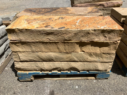 Brown Stair Treads 18x48x5-6" - Clark & Co. Hardscape Supply