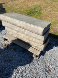 TN Stair Treads Grey 18x48 x 4-6" - Clark & Co. Hardscape Supply