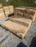 MSP Thick Brown Stair Treads - 18x48x5-7" - Clark & Co. Hardscape Supply