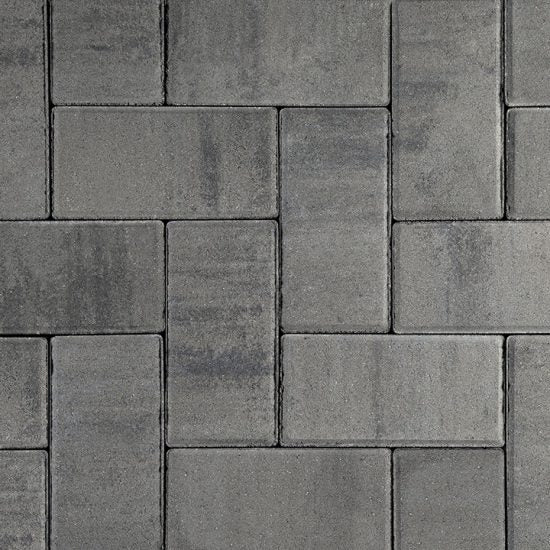 Unilock Holland Premier Small Rectangle Paver - Steel Mountain - Clark & Co. Hardscape Supply