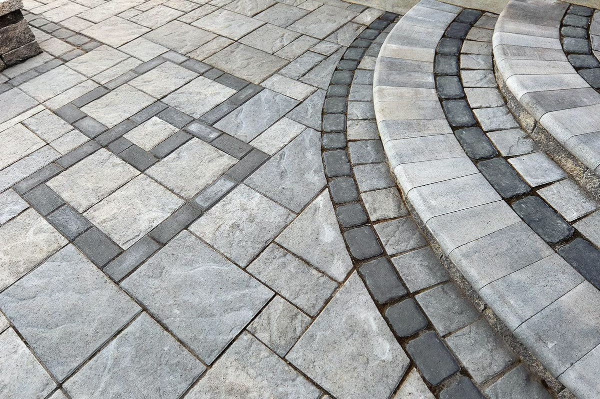 Techo-Bloc Bullnose Cap, Smooth - Shale Grey