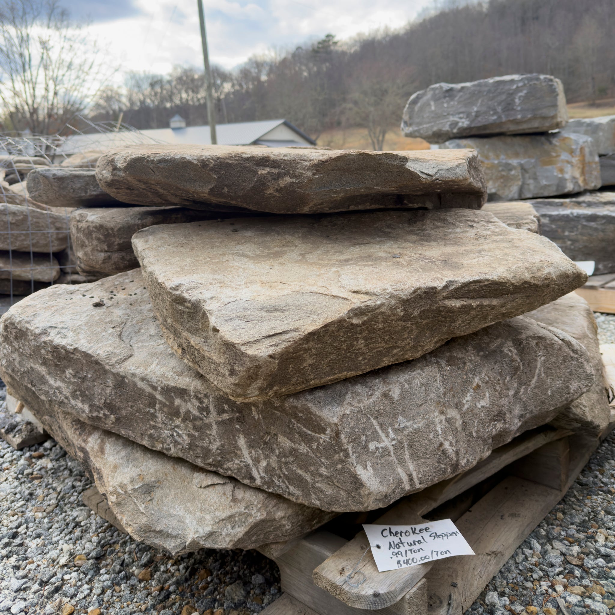 Cherokee Stone Natural Stepper